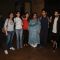 Jahnavi with Ishaan's family at the screening of Beyond the Clouds