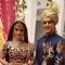 Kartik and Naira in Mansi and Anmol wedding pictures from Yeh Rishta Kya Kehlata Hai