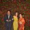 Shatrughan Sinha with Sonakshi and Poonam Sinha at Ranveer Deepika Wedding Reception Mumbai