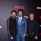 Anil Kapoor with Kabir Khan and Pavan Malhotra snapped at  Netflix's screening of Selection Day