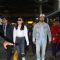 Varun Dhawan and Alia Bhatt spotted at Mumbai Airport