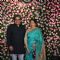Vishal Bharadwaj with wife Rekha Bharadwaj at Kapil Sharma and Ginni Chatrath's Reception, Mumbai