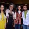 Shakti Kapoor with his Family at 'Bombairiya' screening
