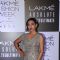 Sayani Gupta snapped at Lakme Fashion Week