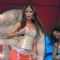 Lara Dutta performing at the Pantaloons Femina Miss India beauty contest in Mumbai on Monday