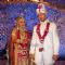 Rakhi Sawant with her fiance Elesh Parujanwala on grand finale of "Rakhi Ka Swayamvar"