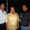 Asif Sheikh, Rakesh Bedi and Tiku Talsania at the success bash of "Yeh Chanda Kanoon Hain"