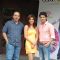 Ashutosh Gowariker, Priyanka Chopra and Harman Baweja at "What''s Your Rashee" music launch in Mumbai