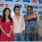 Aaftab Shivdasani and Sunil Shetty with other Stars at Daddy Cool press meet