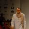 Virender Sehwag at Kolkata fashion week for Designer Rocky S on Wednesday