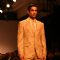 Model on the ramp for Designer Ravi Bajaj at India Mens Week at New Delhi