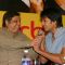 Director David Dhawan and Actor Ritesh Deshmukh at a press meet for the film "Do Knot Disturb" in New Delhi on Tuesday 15 Sep 09