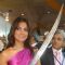 Bollywood Actress Lara Dutta at the "MMTC Festival of Gold" in New Delhi on Wednesday 23 Sep 09