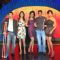 All the Best team Mugdha Godse, Ajay Devgan and Bipasha Basu, at MTV relaunch meet in Taj Land''s End
