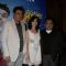 Bollywood actors Boman Irani and Dia Mirza at a promotional event for their forthcmong movie "Fruit N Nut" in Mumbai