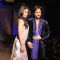 Bollywood''s star couple Kareena Kapoor and Saif Ali Khan walked the ramp in ensembles by designer Manish Malhotra at the HDIL India Couture Week in Mumbai Wednesday night