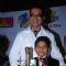 Abhijeet on the sets of Sa Re Ga Ma Little Champs Grand Finale