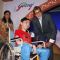 Amitabh Bachchanmet the Aladin-Godrej Contest winners at a gala event held in Mumbai