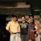 Director Madhur Bhandarkar, Bollywood actors Neil Nitin Mukesh and Mughda at the promotional event of their upcoming movie "Jail" in Mumbai