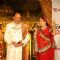 Alok Nath and Smita Jaykar at Zee TV''s Yahan Mein Ghar Ghar Kheli serial music launch, Film City