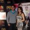 Bollywood actors Aftab Shivdasani and Aamna Shariff at the special screening of film "Aao Wish Karein", PVR Juhu