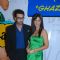 Bollywood actors Ranbir Kapoor and Katrina Kaif at the sucess bash of his movie "Ajab Prem Ki Kajab Kahani" in Novotel