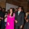 Aishwarya and Amitabh Bachchan at the Shilpa Shetty''s wedding reception
