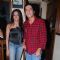 Brinda Parekh with Chunky Pandey at Sahil Zaroo''s birthday bash at Elbow Room
