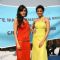 Bollywood actprs Neha Dhupia & Mugdha Godse at a Gillette event