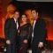 Bollywood actors Shah Rukh Khan and Kajol at "My Name Is Khan Press Meet" at JW Marriott