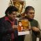 Amit Kumar, Sandip Roy & Ruma Guha Thakurta in 5th year celebration of Amit Kumar''s 40 years in his industry by launching a calendar of 2010 featuring the Singer in various moods by Amit kumar Fan Club Kolkata, on Sunday