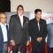 Mega Star Amitabh Bachchan and R Madhavan at the press meet of "Teen Patti" in Cinemax in Mumbai