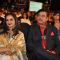Rekha and Shatrughan Sinha at Stardust Awards 2010 in Mumbai