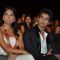 Bollywood actors Lara Dutta and Shahid Kapoor at Stardust Awards 2010 in Mumbai