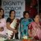 Sakshi Tanwar, Tanuja and Sudha Shivpuri on Dignity Donor event at Taj, Colaba in Mumbai on Monday Afternoon