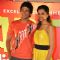 Farhan Akhtar and Deepika Padukone at "Karthik Calling Karthik Film Music Launch" in Cinemax