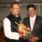 Minister of Food Processing Industries, Subodh Kant Sahai with Karnatakas Minister for Large and Medium Scale Industries, Murgesh Nirani at a meeting in New Delhi on Friday 29 Jan 2010
