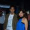 TV actress Deepshikha with a co-star at the launch of movie "Dooriyan" at H2O in Mumbai (Photo: IANS