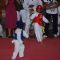 SRK with kids Aryan and Suhana at Maharastra State open Taekwondo competition at Nariman Point