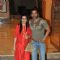 Sunil Shetty with wife at Sanjay Dutt Wedding Anniversary bash at Bandra home