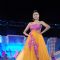 A model walks the ramp for KBJ group fashion show by designer Archana Kocchar at Sahara Star