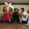 Bollywood actor Purabh Kohli celebrates his birthday with the star cast of "Hide N Seek" at Moserbaor office, Andheri