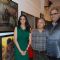 Bollywood couple Sridevi and Boney Kapoor at art event at Jehangir