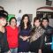 Helen and Zeenat Aman on the Sets of Film "Dunno Y Na Jaane Kyun" at Andheri