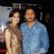 Actors Arshad Warsi and Dia Mirza at a Press Conference of their forthcoming film ''Hum Tum Aur Ghost'' , in New Delhi