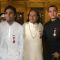 AR Rehman ,Pt Channu Lal Misra and Amir Khan at the Rashtrapati Bhawan,on Wednesday