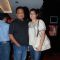 Sanjay Gupta with wife grace Pankh Premiere