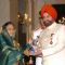 The President, Smt Pratibha Devisingh Patil presenting the Padma Bhushan Award to Shri Sant Singh Chatwal, at the Civil Investiture Ceremony-II, at Rashtrapati Bhavan, in New Delhi on April 07, 2010
