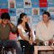 Housefull star cast Ritesh Deshmukh, Jacqueline Fernandez and Randhir Kapoor in association with Future Group launch Great Indian Shopping festival at SOBO Central