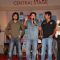 Housefull star cast Ritesh Deshmukh, Sajid Khan, Chunkey Pandey and Jacqueline Fernandez in association with Future Group launch Great Indian Shopping festival at SOBO Central